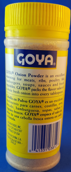 GOYA CEBOLLA EN POLVO 191 G